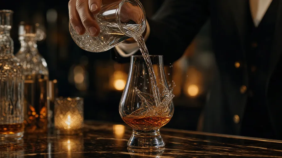 Adding water to a fine Scotch is not about dilution. It is chemistry — specifically, guaiacol migration and the surface tension that hides it.